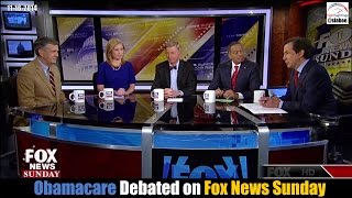 Obamacare debated on Fox News Sunday [upl. by Lulu261]