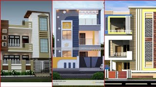 Double story house Front paint color ideas  double story house front elevation designs [upl. by Medarda]