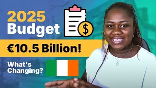 Ireland Budget 2025 €105 Billion cutting across key areas  All you need to know [upl. by Nnylacissej]