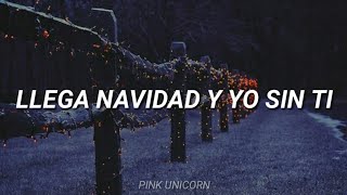 Navidad Sin Ti  Marco Antonio Solís  Los Bukis  Letra [upl. by Fleta]