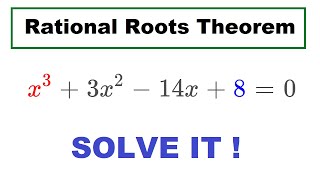 Rational Roots Theorem [upl. by Sarena482]