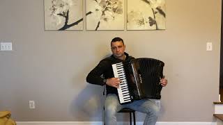 Bella Ciao Goodbye Beautiful Italian Folk Song Accordion [upl. by Candra]