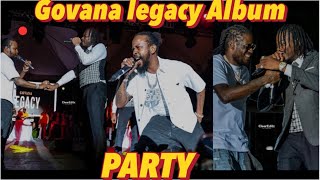 Govana Legacy album party with Popcaan Aidonia and more in Jamaica [upl. by Pachston]