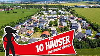 Top 10 Fertighäuser im Musterhauspark Bauzentrum Poing bei München  Hausbau Helden [upl. by Anwahsed474]