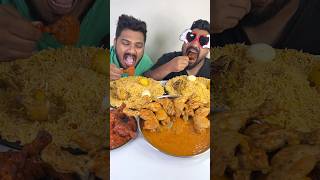 SPICY SCHEZWAN CHICKEN LOLLIPOP EATING CHALLENGE😍 BROTHER Vs BROTHER 😱🔥 shorts eating foodie [upl. by Neehs807]