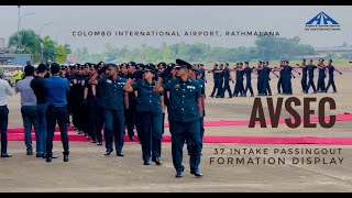 AVSEC  AIRPORT AND AVATION SECURITY NEW RECRUITS 37 INTAKE FORMATION DISPLAY [upl. by Bean255]