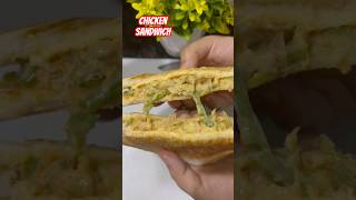 Easy Chicken Sandwich Recipe  EasySandwich Recipes  Chicken Mayo Sandwich Lunch Box Recipe shots [upl. by Sibel217]