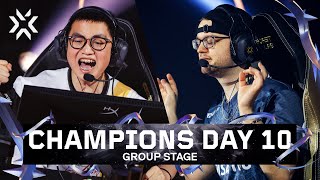 PRX vs EDG  VALORANT Champions Seoul  Group Stage Day 10 [upl. by Akirret246]