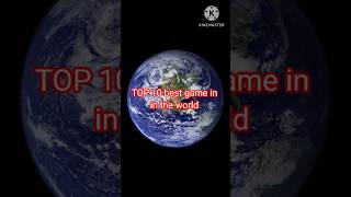 TOP 10 MOST popular Game in the world 2024 🌏 Top 10 game short top10gamesgames top 10shorts [upl. by Silevi]