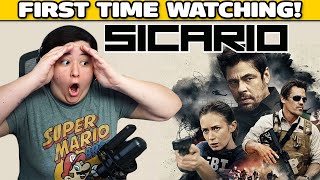 SICARIO 2015 Movie Reaction  FIRST TIME WATCHING [upl. by Thagard]