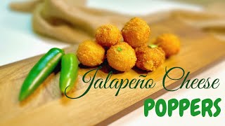 Jalapeño cheese poppers  Jalapeño cheese balls  Chili cheese tops [upl. by Enortna622]