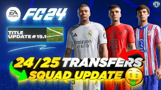 2425 Transfers Squad Update V3 For FC 24 New Managers  Players  Transfers  Promoted Teams [upl. by Gwennie]