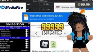 APK MOD ðŸ¤©ROBUX INFINITOS ATUALIZADO 2024  TUTORIAL DE INSTALAÃ‡ÃƒO [upl. by Madriene]