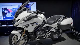 2024 BMW R 1250 RT luxury touring motorcycle walkaround [upl. by Oecam]