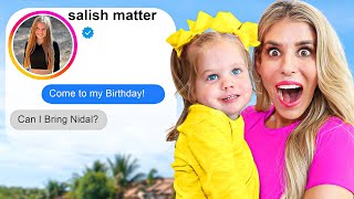 I DMD 100 Celebrities For Daughters Birthday ftJordan Matter [upl. by Eilsew311]