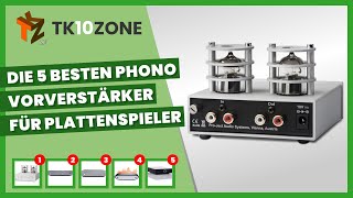 Die 5 besten PhonoVorverstärker für Plattenspieler [upl. by Akkina]