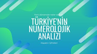 Türkiyeyi neler bekliyor 🙋 29 Ekim değerlendirmesi ve Kasım Ayı yorumu nedir numeroloji öngörüsü [upl. by La]