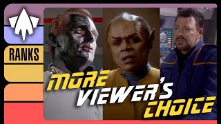 More Viewers Choice  quotMost Iconic Episodesquot in Star Trek  Part 2 Ranked Tiered List [upl. by Airdnaed]