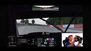 iRacing Fastest Onboard Lap BMW M4 at Spa Francorchamps wet Full fuel setup [upl. by Dauf]