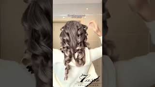 How to do heatless curlsHeatless Hair amp Effortless Makeup Tutorial Heatless Curls Tutorial hair [upl. by Parsons]