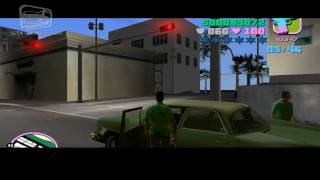 GTA Vice City  Walkthrough  Mission 22  Bar Brawl HD [upl. by Ellatsyrc]