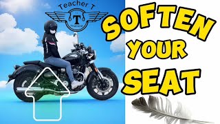 Super Meteor 650 Seat Modification [upl. by Treva]