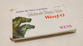 Cefixime with Ofloxacin tablet Use hindi Wecef  O tablet Uss dose side effects review [upl. by Jaenicke]