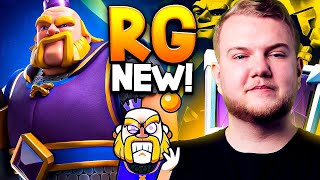 NEW META RG DECK IN CLASH ROYALE [upl. by Ardnwahsal360]