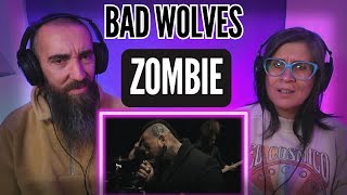 Bad Wolves  Zombie REACTION with my wife [upl. by Adiazteb]