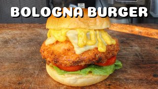 FRIED BOLOGNA CHEESEBURGER with PINEAPPLE  SMASH or PASS  0815BBQ  International [upl. by Conti149]