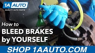 How to Bleed your Brakes by Yourself [upl. by Aisercal747]