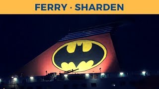 Arrival of ferry SHARDEN in Porto Torres Tirrenia [upl. by Leuqram560]