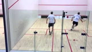 British Squash Nationals  Mens O55  Thursday 14th Februar [upl. by Mcgrath]