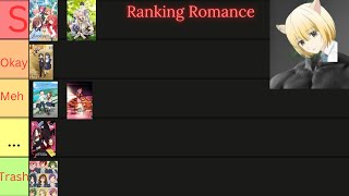 ANIME Romcom Ranking The True Tier List [upl. by Nylirahs918]