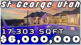 Ultra Luxury Southern Utah Home  St George Parade of Homes [upl. by Kalindi]