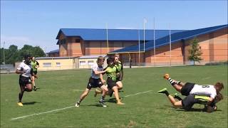 Benjamin Austin  2017 Rugby Highlights [upl. by Essilrahc]