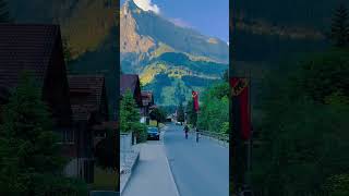 Kandersteg Switzerland 🇨🇭 switzerland viral shortsfeed foryou explore mountains shorts [upl. by Ettenaj]