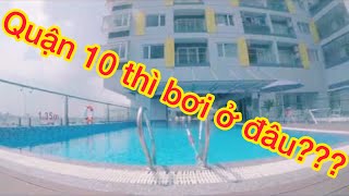 Đi bơi tại hồ bơi Charmington La Pointe ngày cuối tuần tháng 52020 [upl. by Nylsirhc]