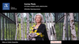 Carme Pinós MPavilion Opening Lecture [upl. by Ros]