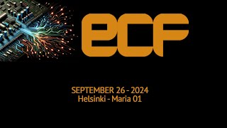 ECF24 congatec presentation  Embedded Conference Finland September 26 2024  Maria01 Helsinki [upl. by Clapper]