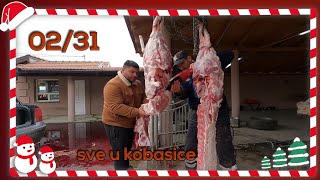 Zaklali Smo Svinju Od 300kg Za Susenje  VlogMas 2 [upl. by Ahseiym]