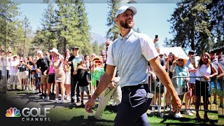 Highlights Best of Stephen Curry at American Century Championship  Golf Channel [upl. by Sallad952]