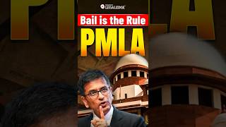 Bail is the Rule Under PMLA What You Need to Know ⚖️ [upl. by Annabella175]