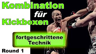 Kombination für Kickboxen [upl. by Sucerdor]