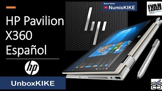 Reseña Laptoptablet 2en1 HP Pavilion X360  Español [upl. by Ykroc]