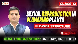 Flower Structure  Sexual Reproduction in Flowering Plants  class 12  Biology  One Day One Topic [upl. by Nivalc159]