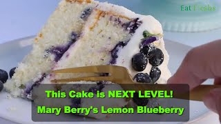 This Cake is NEXT LEVEL Mary Berrys Lemon Blueberry [upl. by Woodsum]