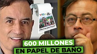 PETRO GASTA 600 MILLONES EN PAPEL DE BAñO VIDA I ENGAñANDO CON LOGROS INEXISTENTES [upl. by Wightman443]