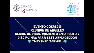 Conferencia Zaphiel sobre Los Tiempos que Vienen  AUDIO MEJORADO  en Espacio Conciencia Ocho [upl. by Anaid]