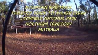 Mountain Bike Tabletop track Litchfield National Park NT Australia [upl. by Casta921]